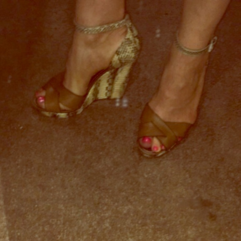 Tory Burch wedge sandals